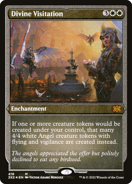 Divine Visitation (2X2-416) - mythic - Etched Foil