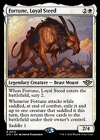 Fortune, Loyal Steed (PPOTJ-12P) - rare - Foil