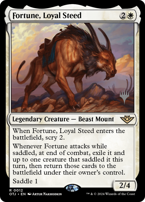 Fortune, Loyal Steed (PPOTJ-12P) - rare