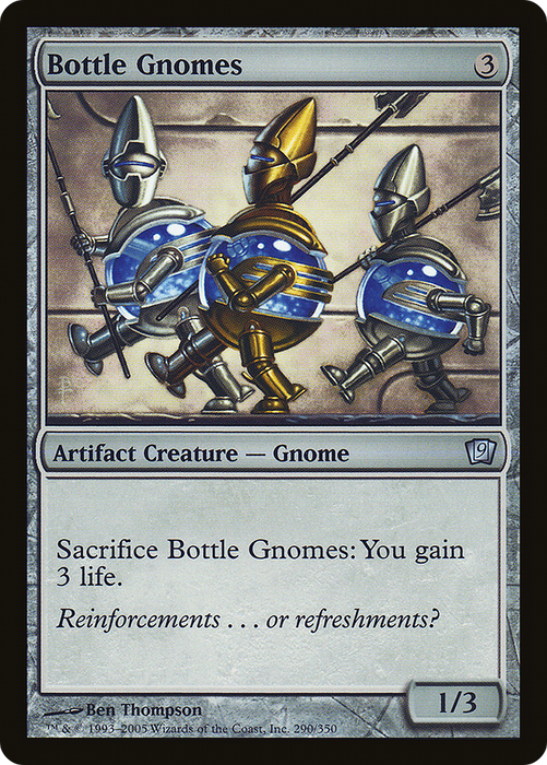 Bottle Gnomes (9ED-290★) - uncommon - Foil