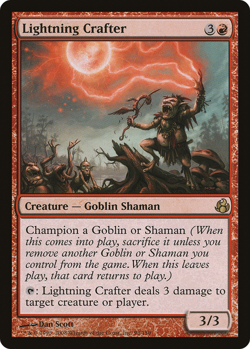 Lightning Crafter (MOR-093) - rare - Foil