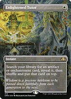 Enlightened Tutor (DMR-412) - rare (Borderless)