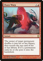 Chaos Warp (CM1-001) - rare - Foil