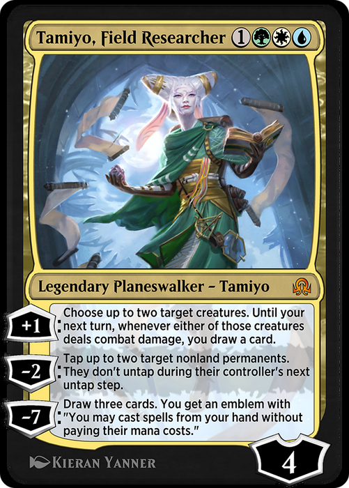 Tamiyo, Field Researcher (SIR-245) - mythic