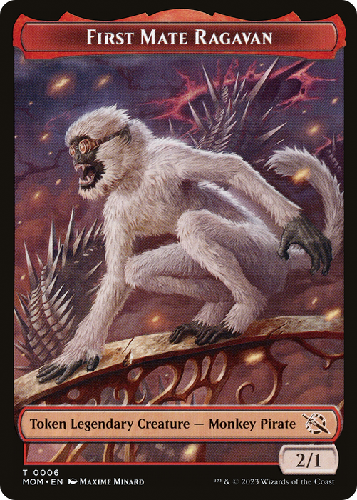 First Mate Ragavan (TMOM-006) - common - Foil