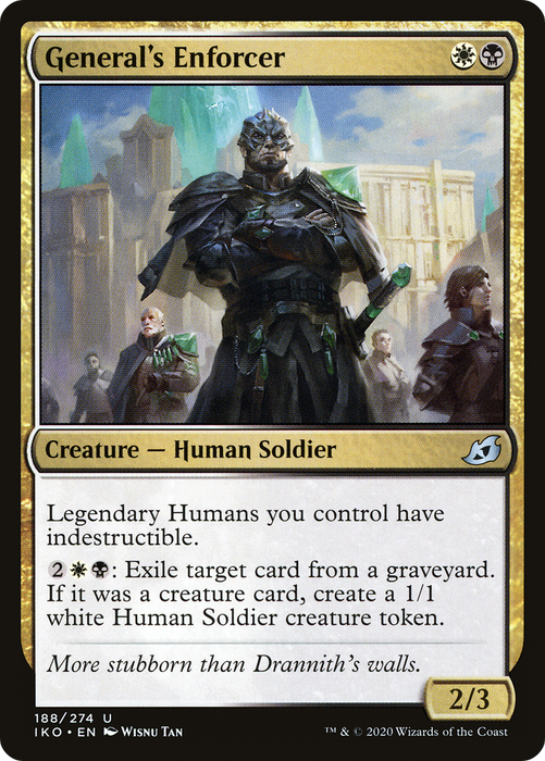 General's Enforcer (IKO-188) - uncommon - Foil