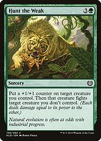Hunt the Weak (KLD-158) - common - Foil