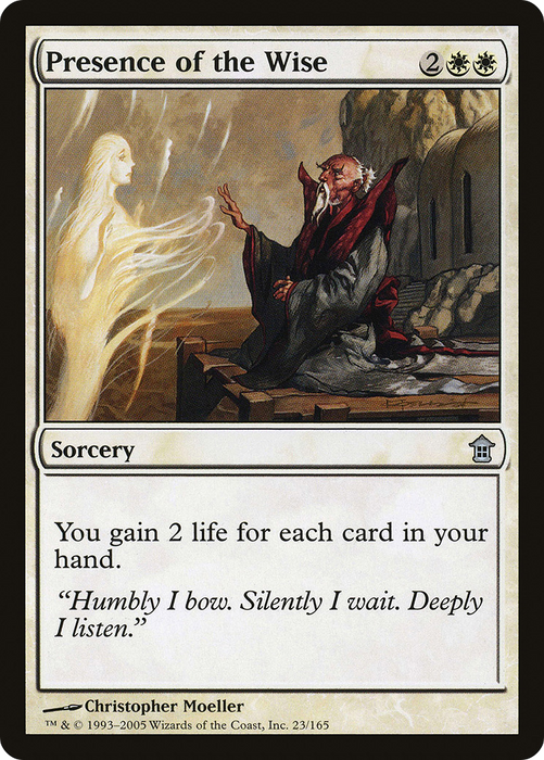 Presence of the Wise (SOK-023) - uncommon - Foil