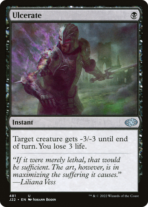 Ulcerate (J22-481) - uncommon