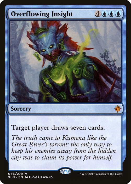 Overflowing Insight (XLN-066) - mythic - Foil