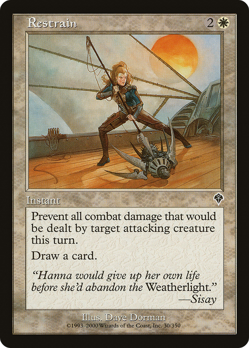 Restrain (INV-030) - common - Foil