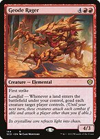 Geode Rager (SCD-144) - rare