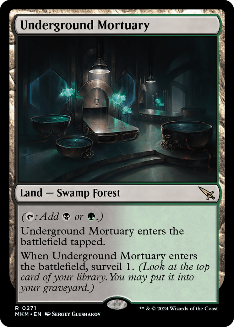 Underground Mortuary (MKM-271) - rare - Foil