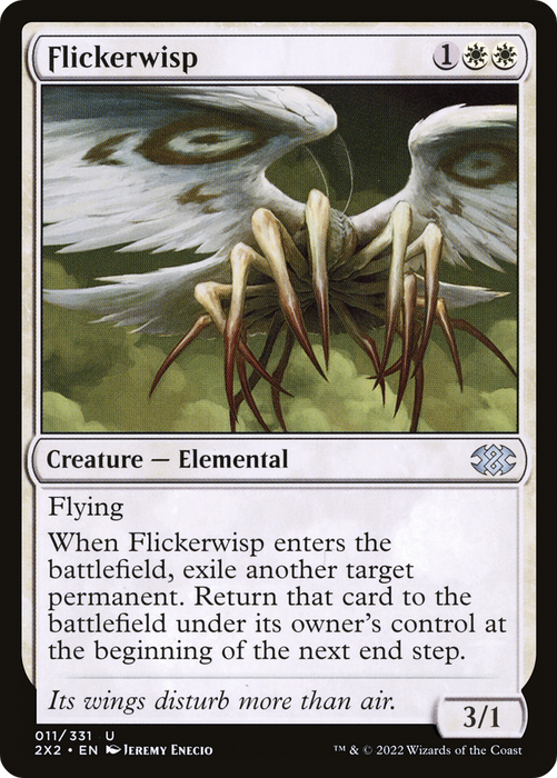 Flickerwisp (2X2-011) - uncommon - Foil