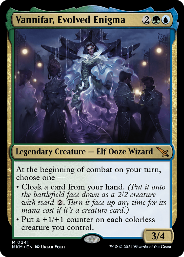 Vannifar, Evolved Enigma (MKM-241) - mythic - Foil