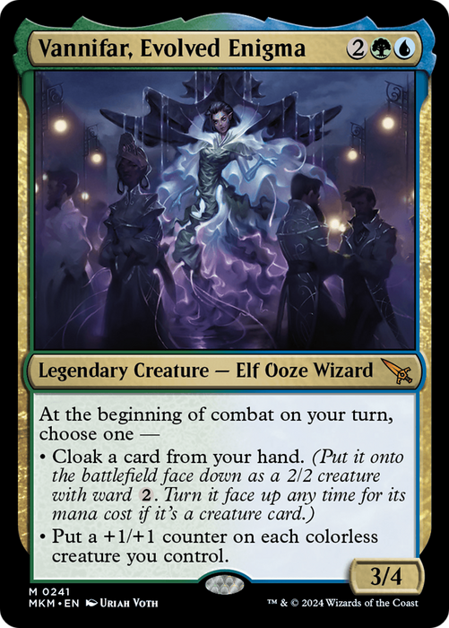 Vannifar, Evolved Enigma (MKM-241) - mythic - Foil