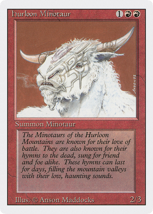 Hurloon Minotaur (3ED-159) - common
