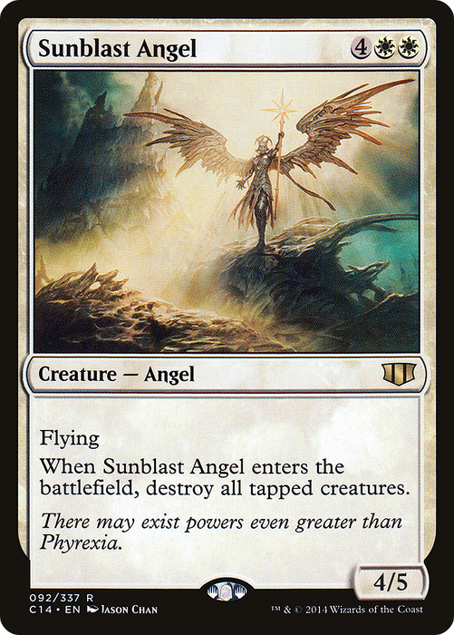 Sunblast Angel (C14-092) - rare