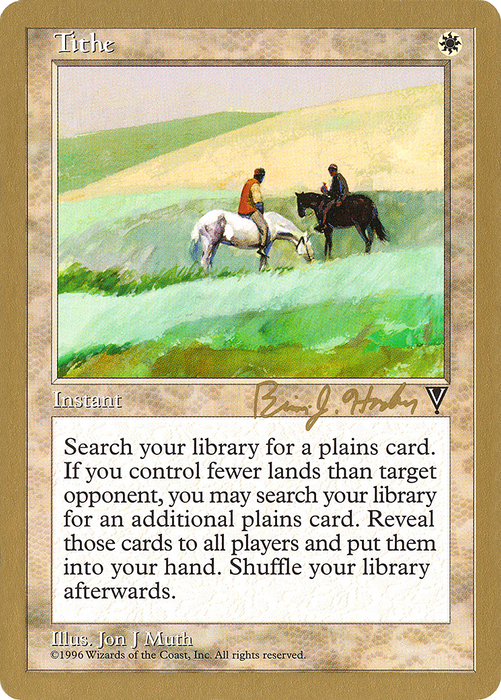 Tithe (WCD-BH23A) - rare