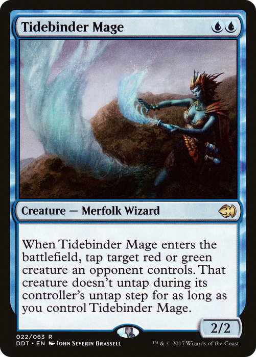 Tidebinder Mage (DDT-022) - rare