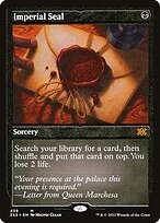 Imperial Seal (2X2-439) - mythic - Etched Foil