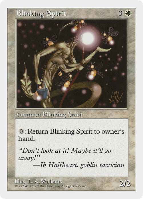 Blinking Spirit (5ED-012) - rare