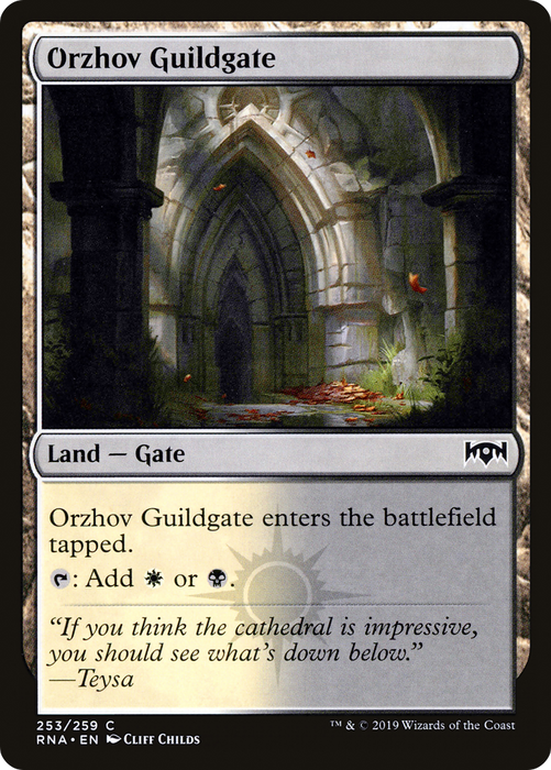 Orzhov Guildgate (RNA-253) - common