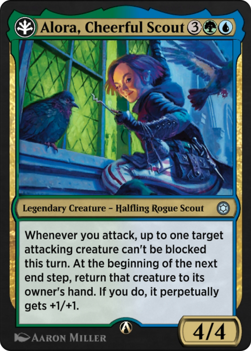 Alora, Cheerful Scout (HBG-05G) - uncommon