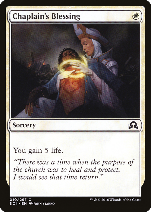 Chaplain's Blessing (SOI-010) - common