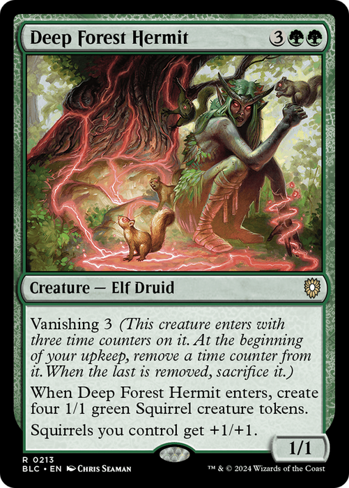 Deep Forest Hermit (BLC-213) - rare