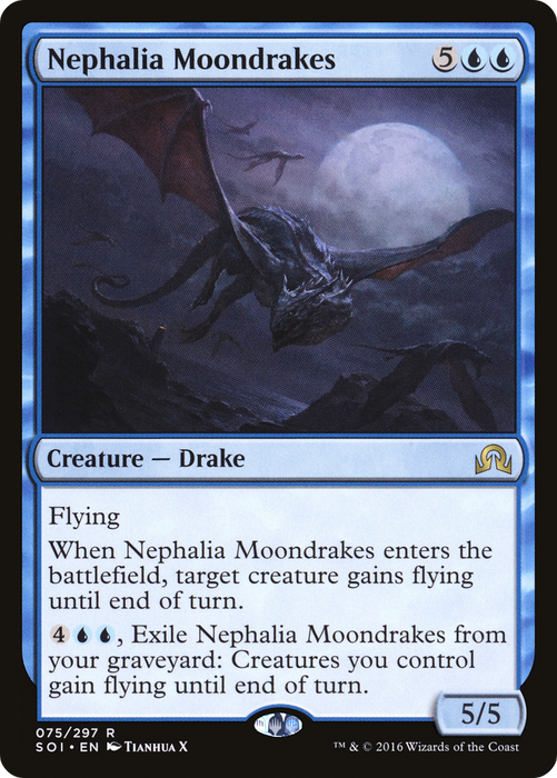Nephalia Moondrakes (SOI-075) - rare - Foil