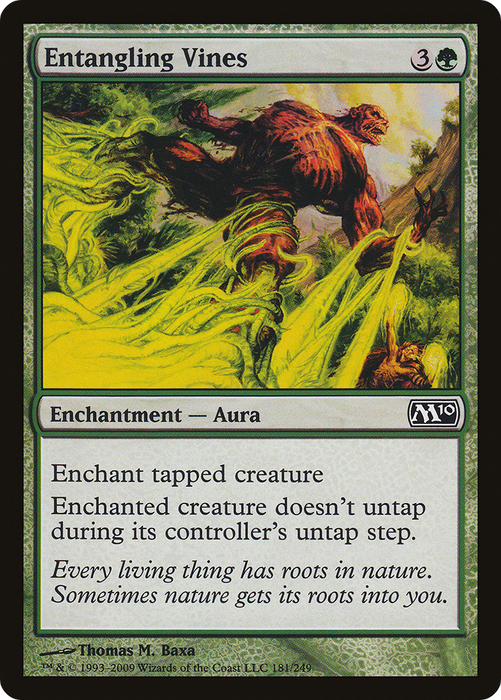 Entangling Vines (M10-181) - common - Foil