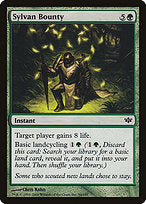 Sylvan Bounty (CON-094) - common - Foil