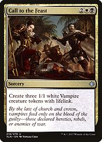 Call to the Feast (XLN-219) - uncommon - Foil