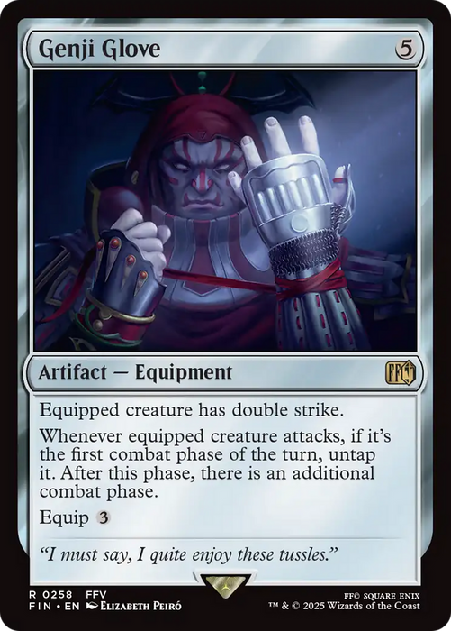 Genji Glove (FIN-258) - rare - Foil