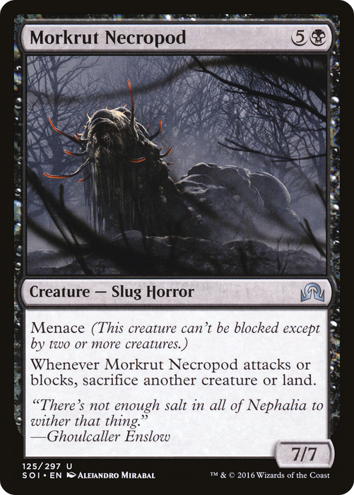 Morkrut Necropod (SOI-125) - uncommon - Foil