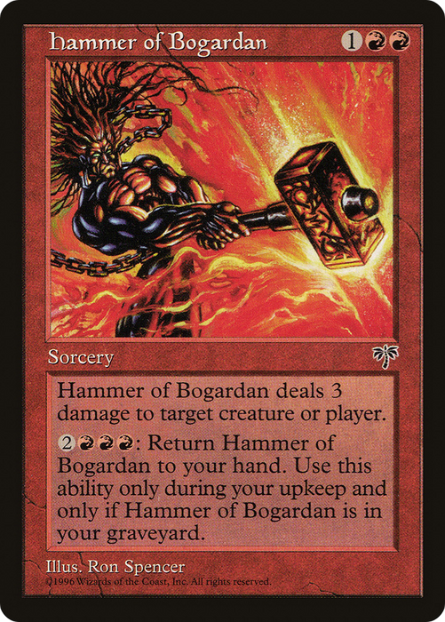 Hammer of Bogardan (MIR-181) - rare
