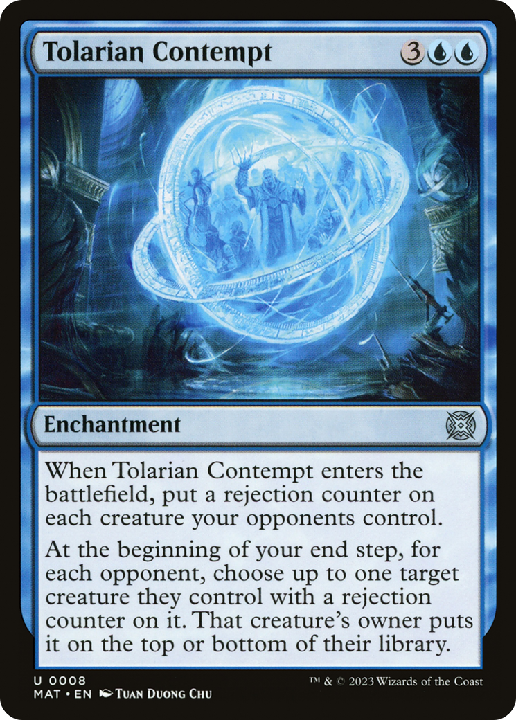 Tolarian Contempt (MAT-008) - uncommon - Foil
