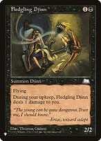 Fledgling Djinn (LIST-WTH-69) - common
