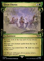 Elven Chorus (LTR-611) - rare: (Showcase)