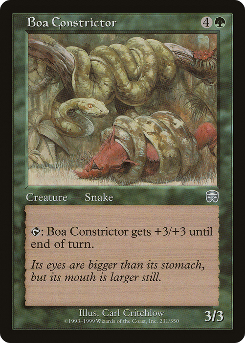 Boa Constrictor (MMQ-231) - uncommon