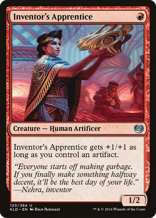 Inventor's Apprentice (KLD-120) - uncommon