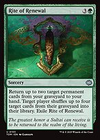 Rite of Renewal (TDM-153) - uncommon - Foil
