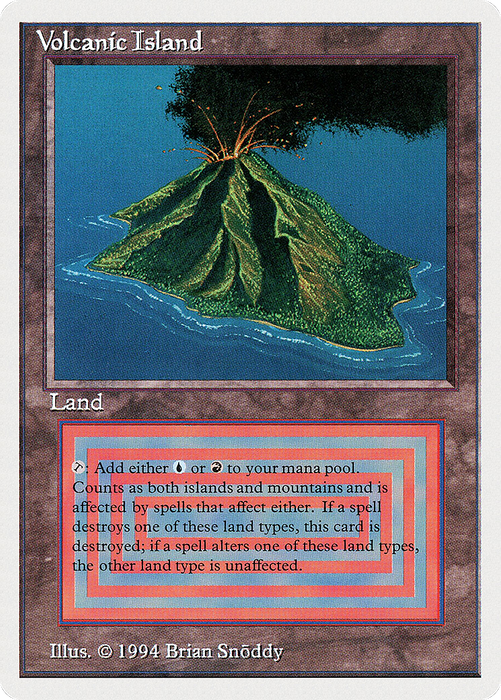 Volcanic Island (SUM-291) - rare