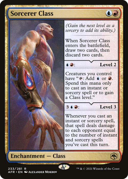 Sorcerer Class (AFR-233) - rare - Foil