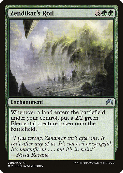 Zendikar's Roil (ORI-209) - uncommon