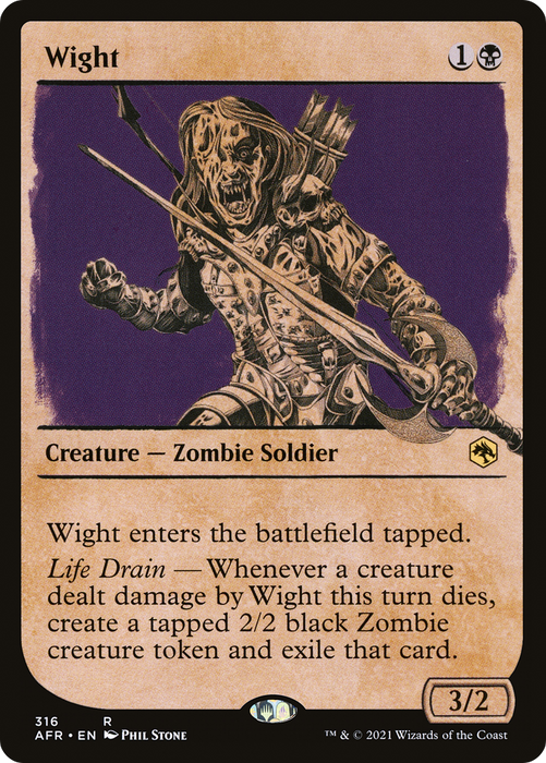 Wight (AFR-316) - rare: (Showcase) - Foil