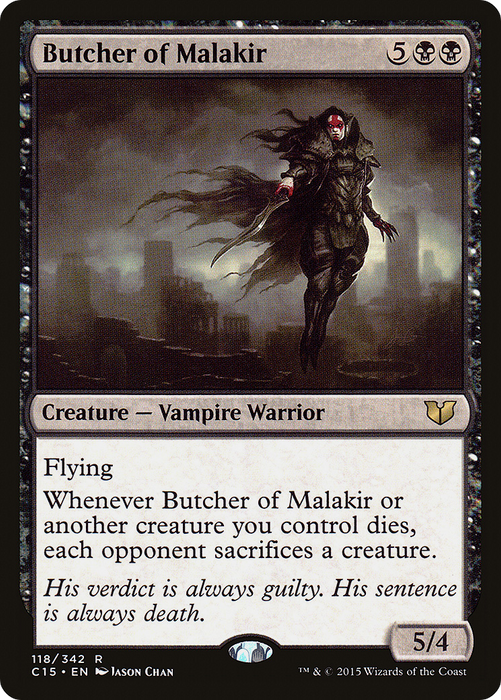 Butcher of Malakir (C15-118) - rare