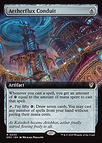 Aetherflux Conduit (DRC-033) - rare: (Extended Art)
