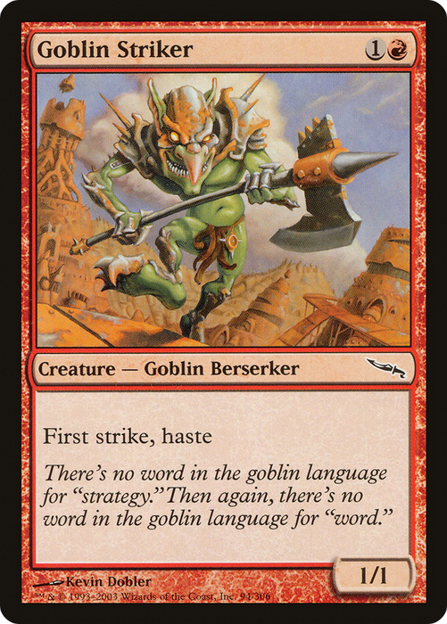Goblin Striker (MRD-094) - common
